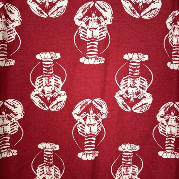 Love, Lilly Lobster Dress V Front, Zip Back, Side Slit Pockets Size 14 EUC - Picture 4 of 5